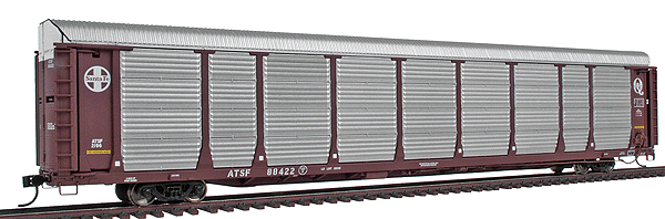 Walthers 40106 - Bi-Level Auto Carrier, ATSF